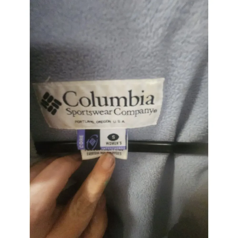 Columbia Women's Interchange 3-in-1 Full Zip Jacket Blue Gray Size S